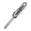 Saint Beetle color stainless steel metal automatic wide-toothed knife comb, beard moulding comb otf knife, outdoor EDC tools
