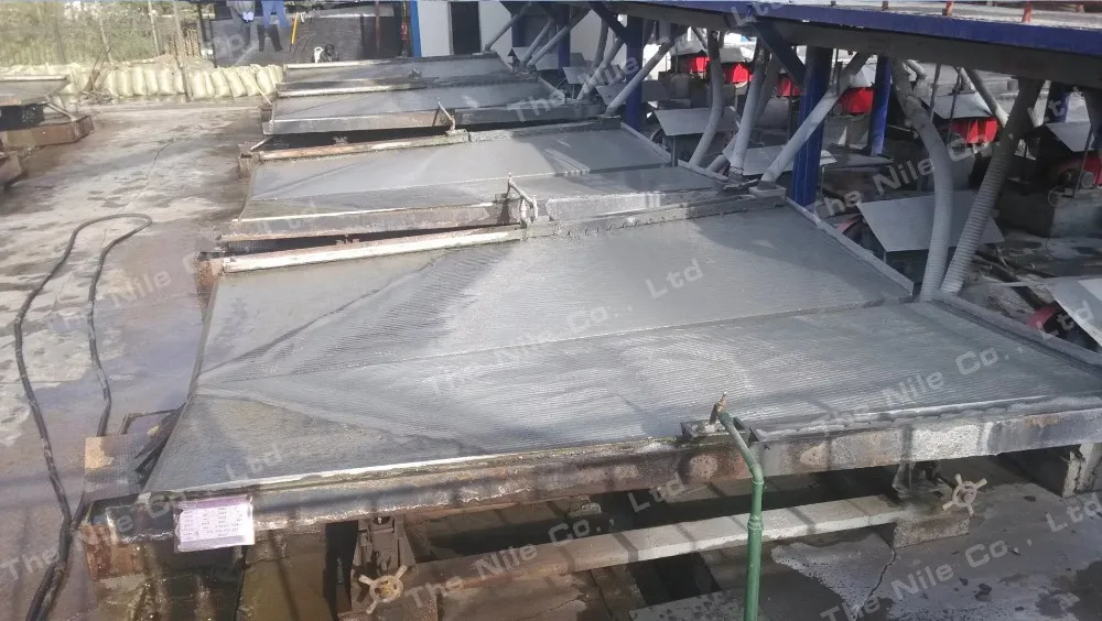 gold mining equipment shaker table