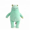 China factory Light blue coke frog plush stuffed animals