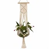 Wholesale Cotton Rope Hanging Planter Color Basket Macrame Plant Hanger