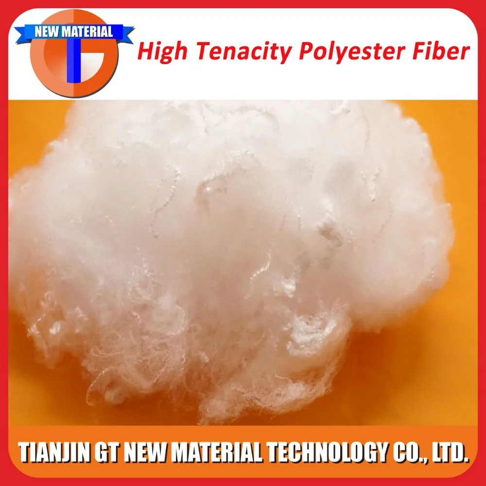 High Tenaicty Polyester Yarn 1.5dx38mm Polyester Staple Fiber (psf ...