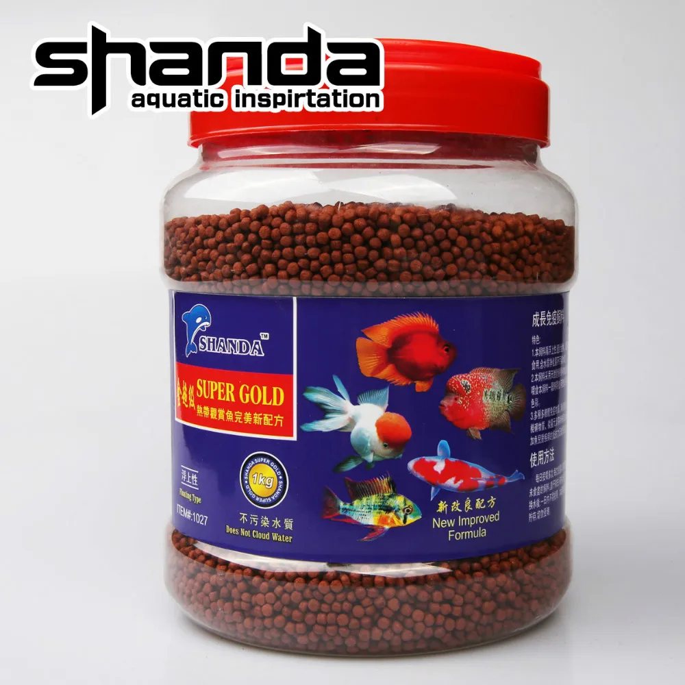 Super Gold Fish Food Shanda Aquarium Tropical Fish Food Buy Aquarium