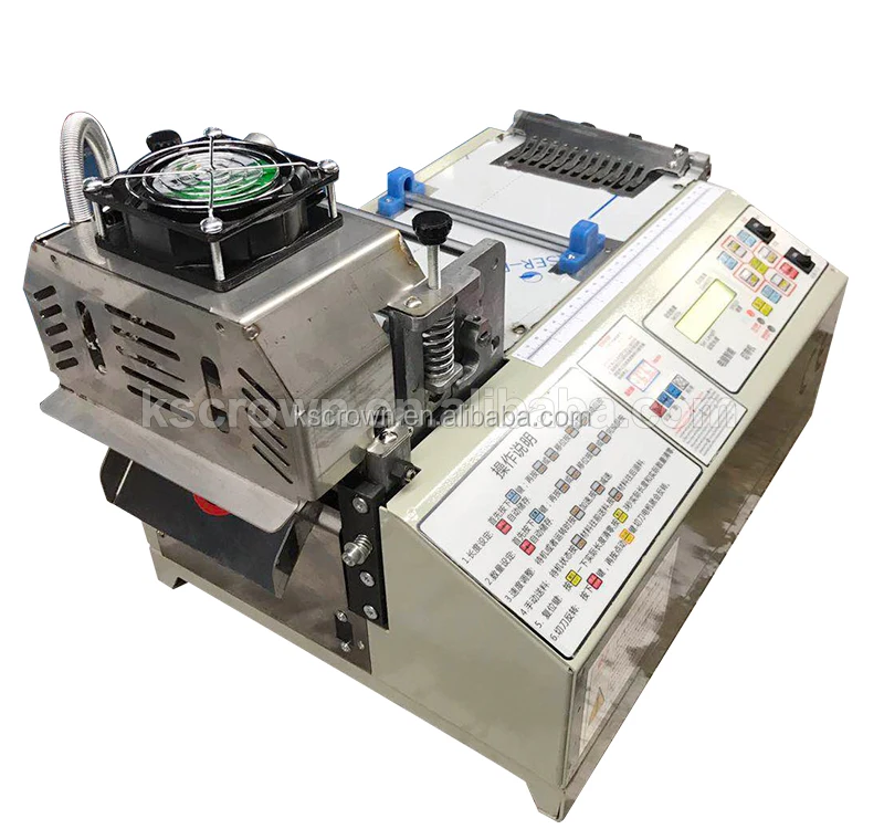 Hot and cold cutting machine for textile braid nylon tape nylon rope soft tube cut