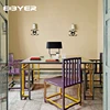 Contemporary and environmental plain colored wallpaper for living room TV wall decoration
