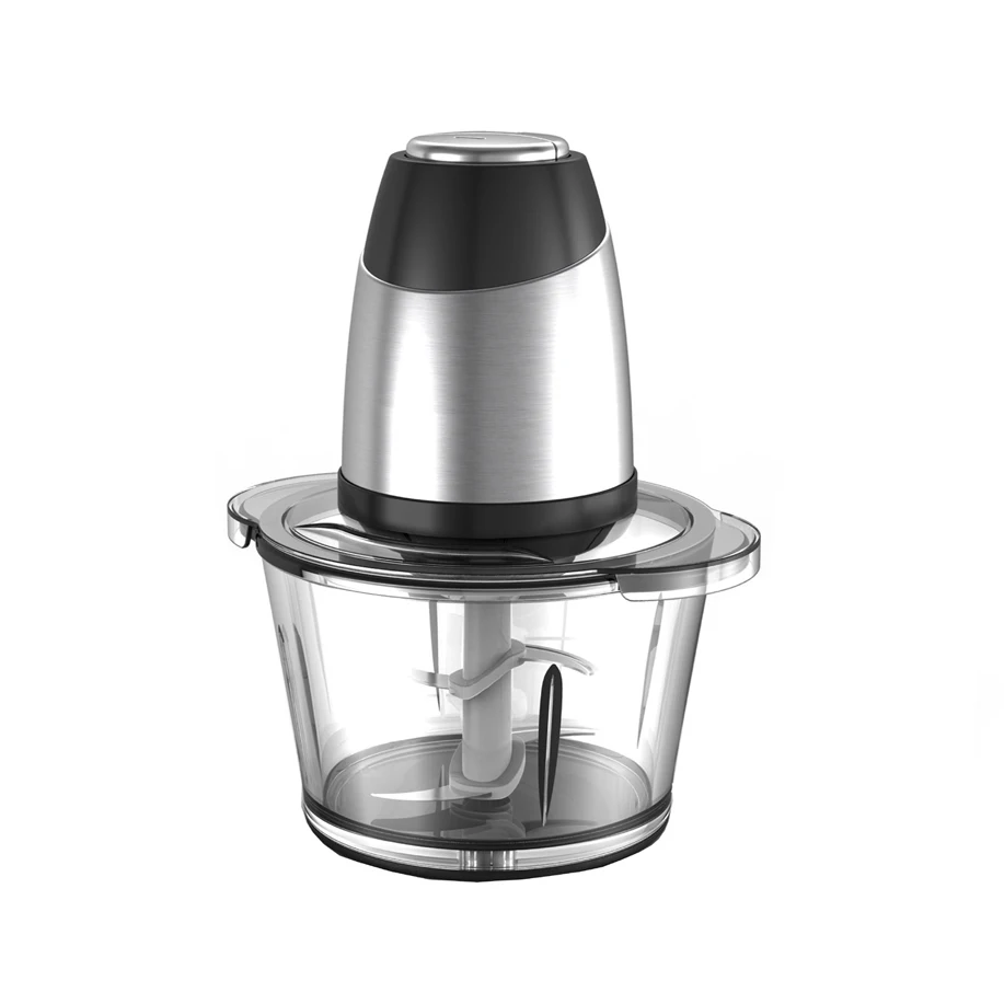 2 Liter Food Chopper With Glass Bowl,350w Stainless Steel Chopper - Buy ...