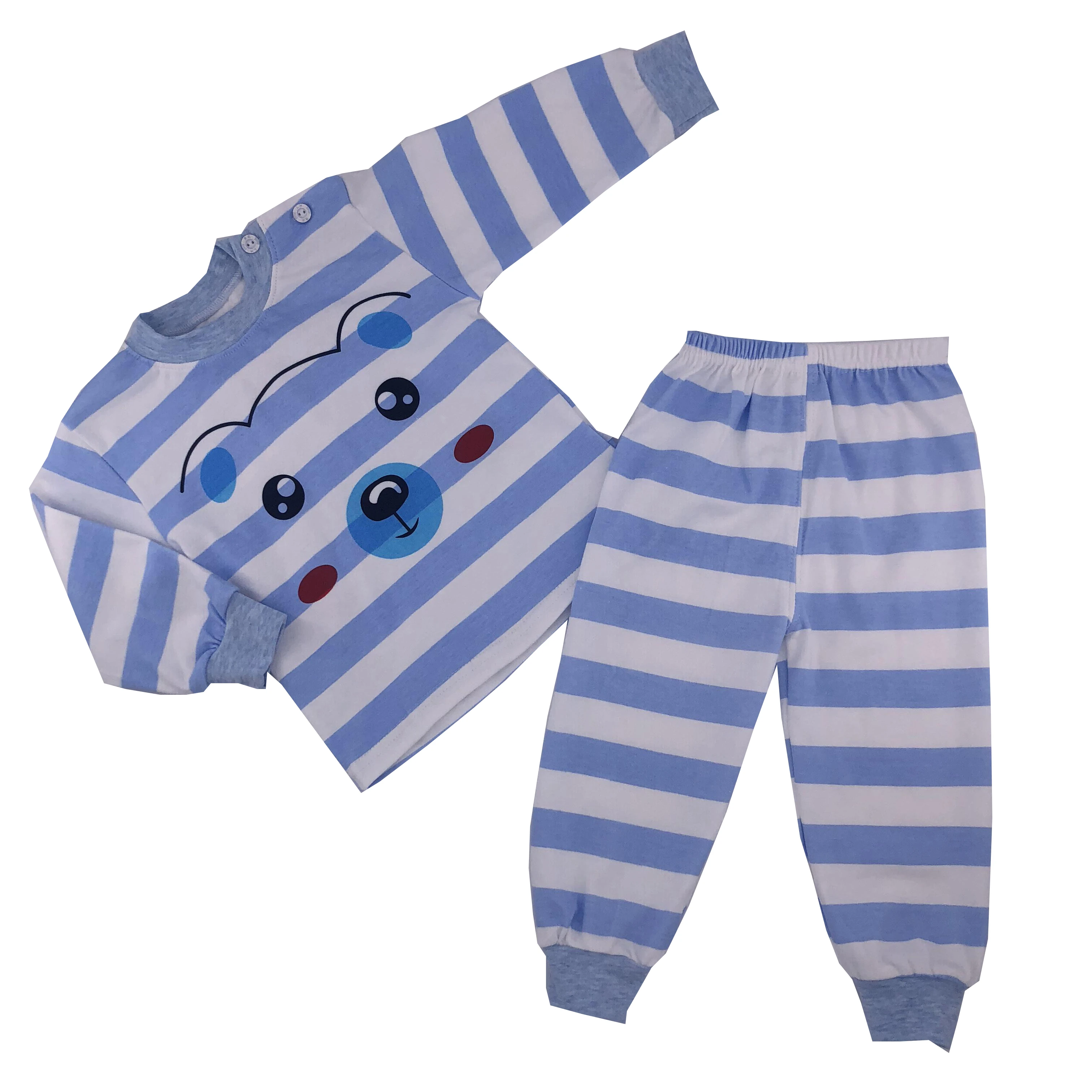 
Children Clothing Fashion Suits New 2020 Spring Autumn Baby Clothing Sets Boys Girls Cute Shirts + Stripe Pants clothing set 