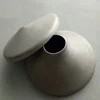 Welded mild steel Conical dished ends cone head for concrete mixing machine