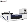 Price 1000W Stainless steel silver metal tube pipe CNC fiber laser cutting machine