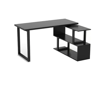 Modern L Shaped Corner Computer Desk Study Writing Table For