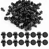 10mm Hole Clips Plastic Push Type Rivet Retainer Fastener Bumper Pin Clips For Car