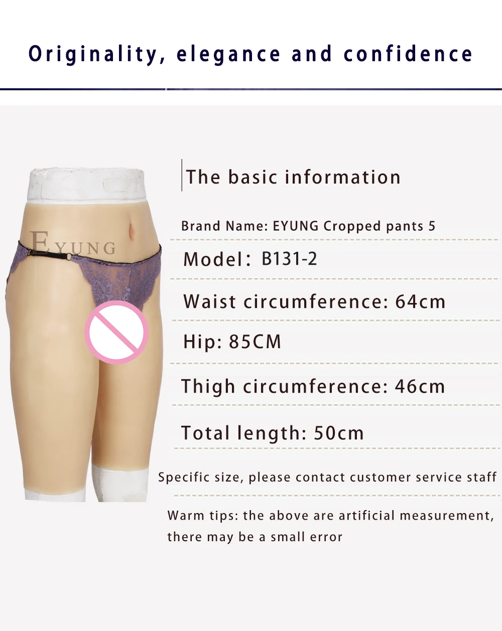 Fake Pussy Underwear For Crossdresser Transsexuals Drag Queen Shemale Sexy Girls Pussy Virginity Vagina