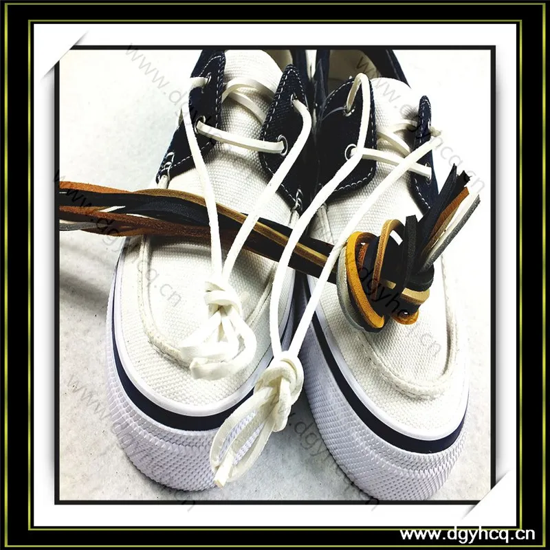 custom leather shoe laces