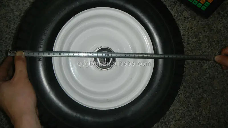 wheel barrow PU foam wheels 16"x6.50-8