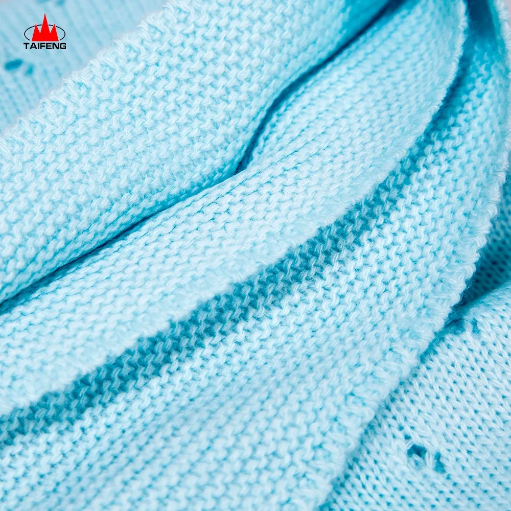 Jersey Knit Baby Blanket Cotton Fabric Knitted Shawl Buy Baby Blanket