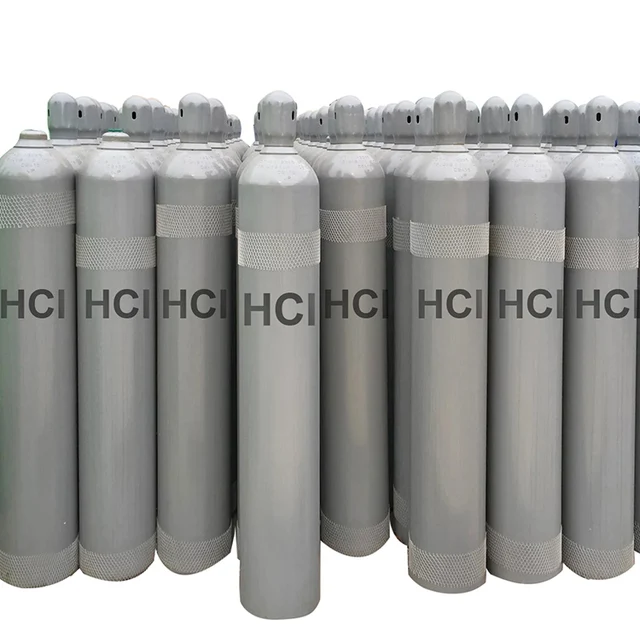 999% purity liquid hydrogen chloride hcl gas