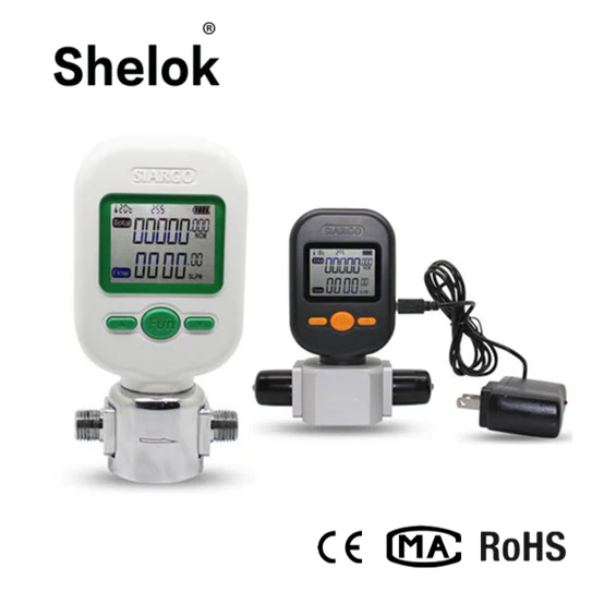 High Accuracy Digital Mass Air, Gas Flow Meter