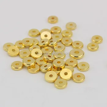 metal disc beads