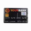 Hot sale 4G/8G/16G/32G Bank Credit Card Shape USB Flash Drive Pen Drive Memory Stick best gift,Drop Shipping+Free Shipping