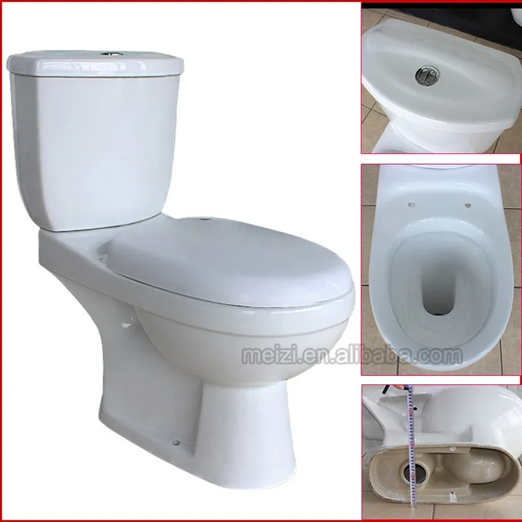 Bathroom sanitary washdown separated color s trap close coupled toilet
