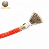 Inexpensive fire resistant flat electrical power nickel cable