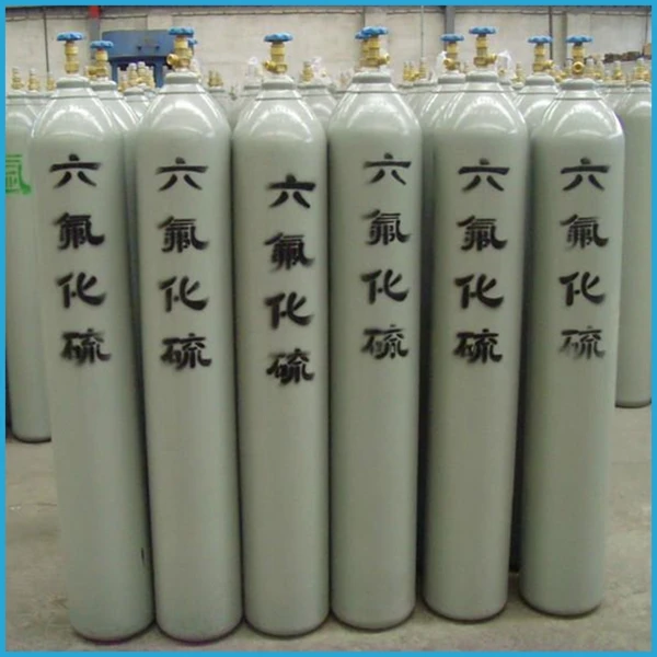 40l High Pressure Seamless Steel Sf6 Gas Cylinder With High Purity 99.