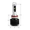 Factory price h11 led 60w h1 high beam car headlight