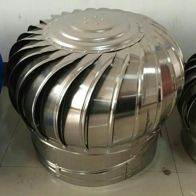 Stainless Steel Wind Driven Turbine Air Ventilation/roof Fan Exhaust ...