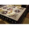 Custom design colorful cotton jacquard Blanket scarf and tapestry throw for sofa decorative