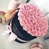 2018 Hot Sale Wholesale Custom Paper Flower Box Packing for Black Rose Gift Box