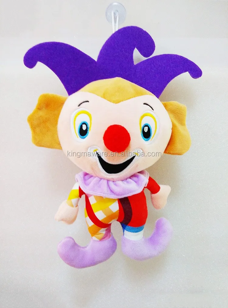 Plush Clown Toy/stuffed Clown Plush Doll Stuffed Toy With Hanger/small