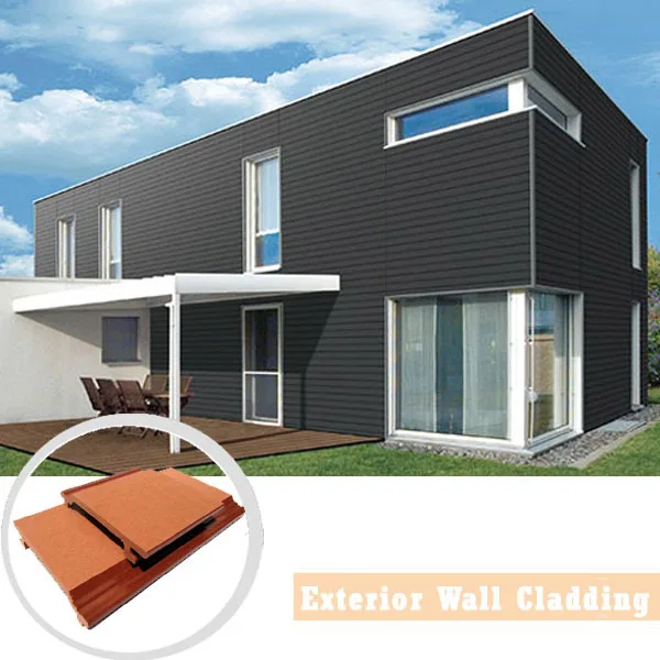 modern exterior wall