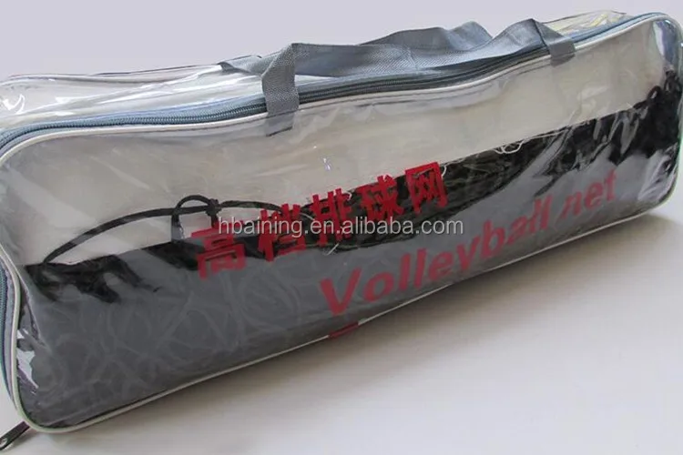 Outdoor Beach Volleyball Net Knot Knotless Nylon Volleyball Tennis Net