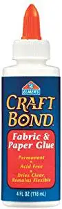 Elmers Craft Bond Fabric & Paper Glue-4 Ounces 1 pcs sku# 654750MA