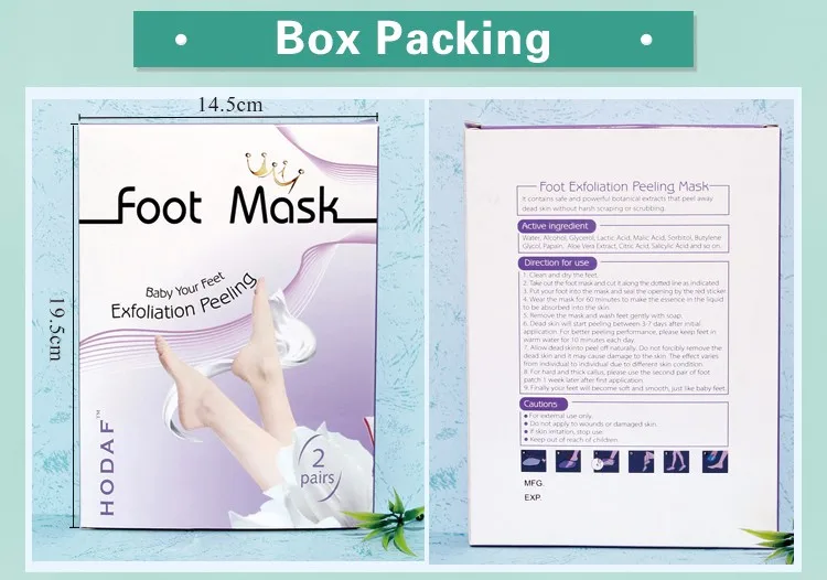 Best Quality Magic Baby Foot Exfoliator Peeling Mask/beauty Foot Mask