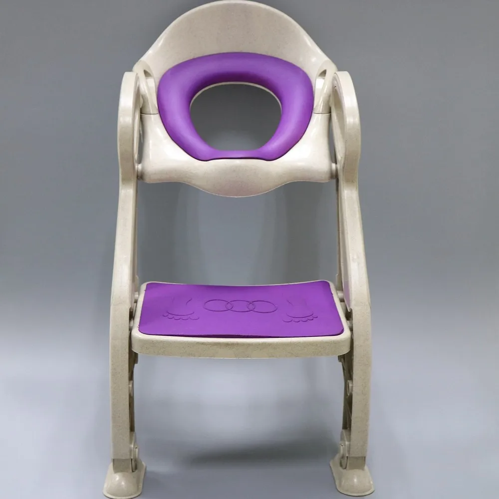 2019 Wholesale 3 In 1 Baby Toilet Training Seat With Ladder Baby Potty