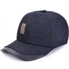 Containing wool chapter four seasons general baseball cap stitching cap the forehead skin baseball cap