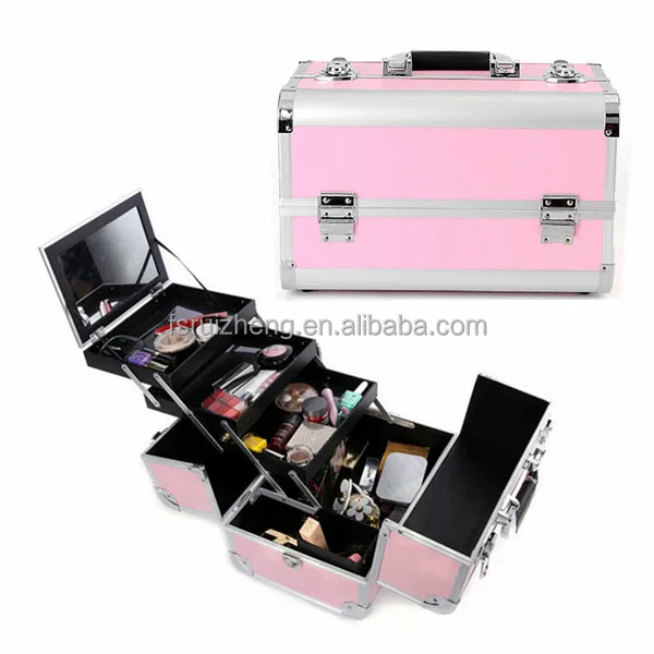 makeup set suitcase