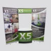 New style 2018 pole fiber standing roll up display banner