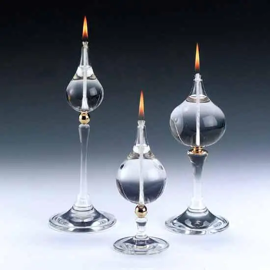 Hand Blown Decorative Table Glass Oil Lamp Buy Hand Blown Glass