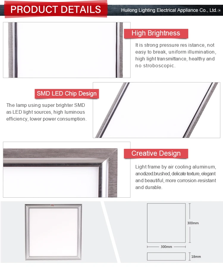 Cob emergency sky led flat panel light