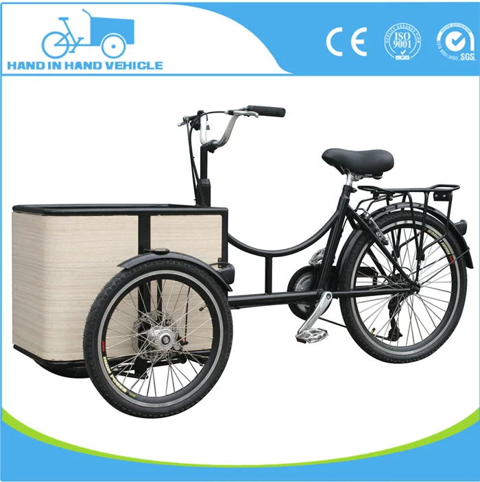 tricycle with 2 wheels in front