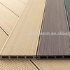 Eco-friendly outdoor composite decking board water-proof wpc flooring uv-resistant composite wood decking