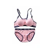 2018 Custom Ladies New Model Fashion Underwire Fantasie Elastic Basic Bra Brief Set