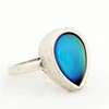 Cute Design Handmade Mood Color Change Teardrop Stone Ring Size 7/8/9 MJ-RS047