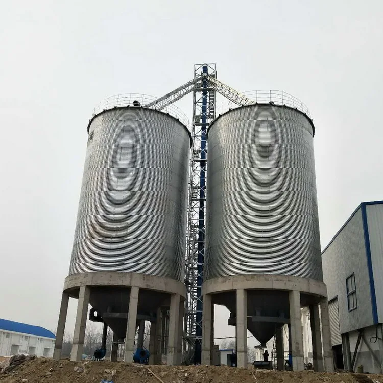 Grain Storage Best Sell 200ton 250 Ton Bolted Assembly Corrugated Steel