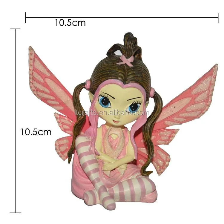 Custom Fairy Figurines Tinkerbell Doll Resin Fairy Figurines Wholesale