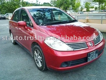 2006 Nissan Latio 1 5l A Red Used Automobiles Buy Automobiles