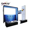 Custom make 3D design modular smart exhibition booth system trade show sign equipment.