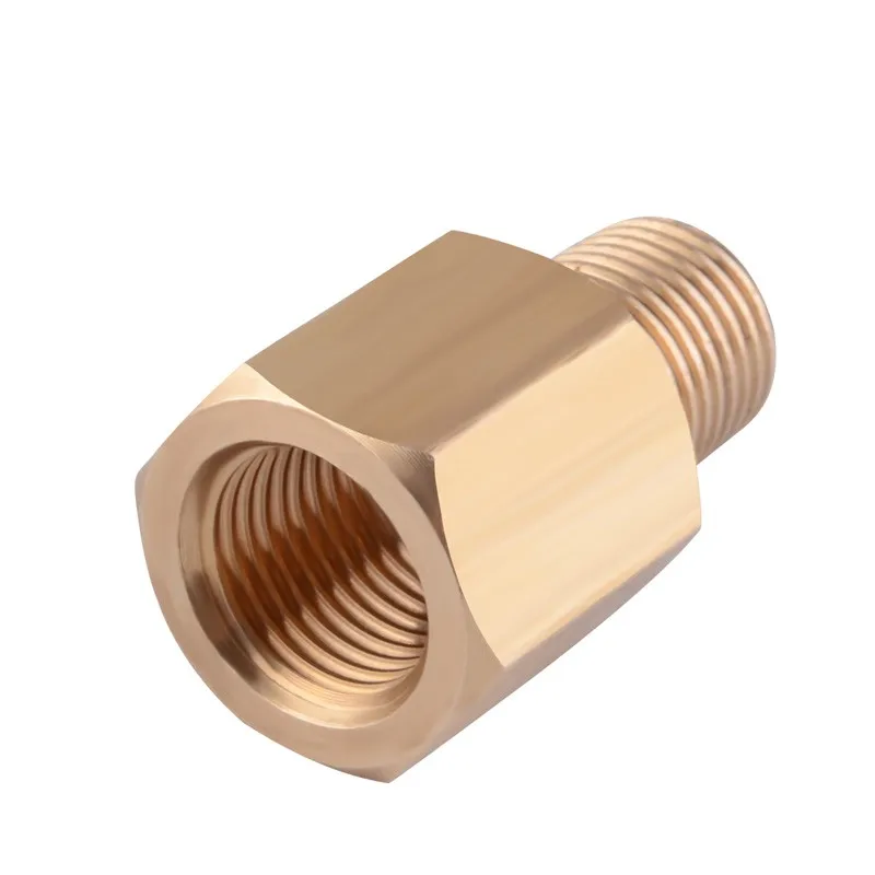 1/8-27 Npt Female To 1/8 Bspt Male Gauge Sensor Sender Thread Adapter ...