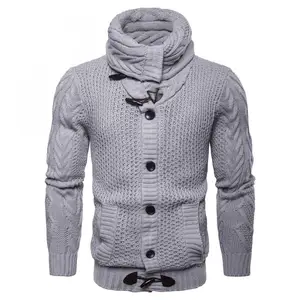 casual style acrylic & polyester lapel collar loose winter latest design sweater knitted men cardigan sweater 248062 casual style acrylic & polyester lapel collar loose winter latest design sweater knitted men cardigan sweater 248062